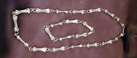 Greyhound Bones Link Bracelet