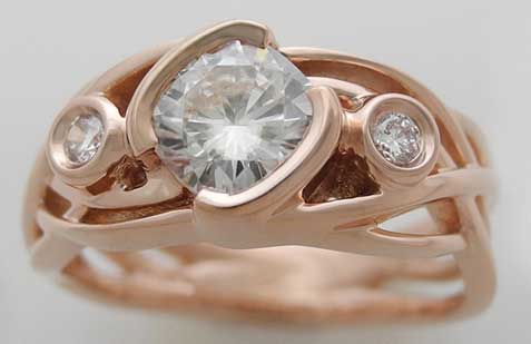 Genuine Australian Opal Custom Designed Ring